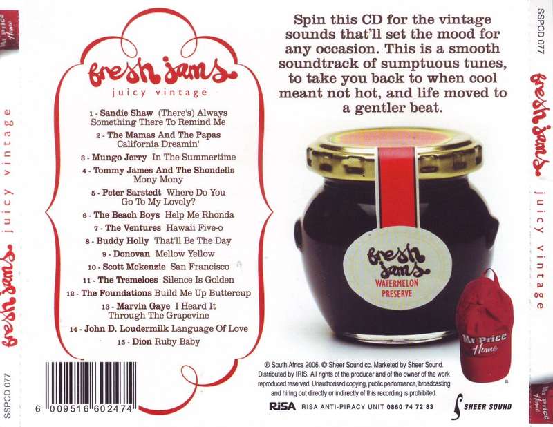 FRESH JAMS JUICY VINTAGE - Compilation (CD) SSPCD 077 NM-