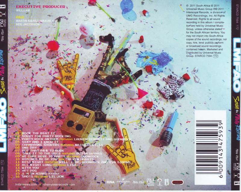 LMFAO - Sorry for party rocking (CD) STARCD 7594 NM-