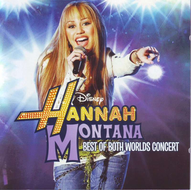 HANNAH MONTANA/MILEY CYRUS - Best of both worlds concert (CD and DVD)NM CDDISD(WI)138