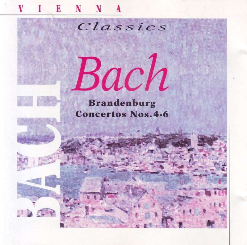 BACH - Brandenburg concertos nos. 4-6 (CD) VCCD 1002 NM- (R25 SALE)
