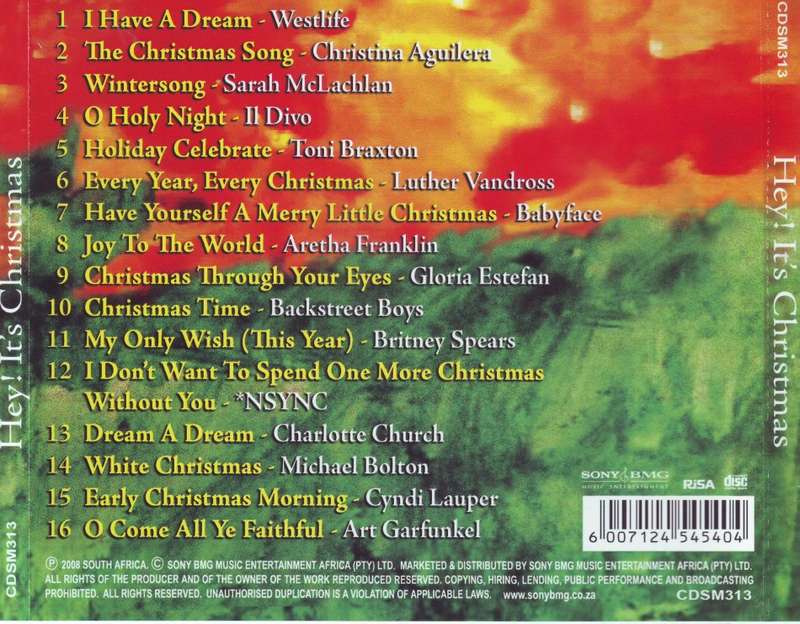 HEY! IT`S CHRISTMAS - Compilation (CD) CDSM313 NM-(R25 SALE)