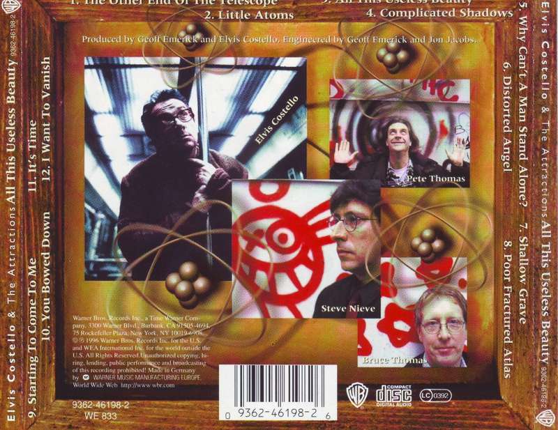 ELVIS COSTELLO & THE ATTRACTIONS - All this useless beauty (CD)9362-46198-2 NM-