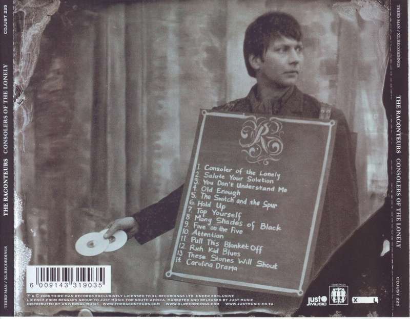 THE RACONTEURS - Consolers of the lonely (CD) CDJUST 225 NM-
