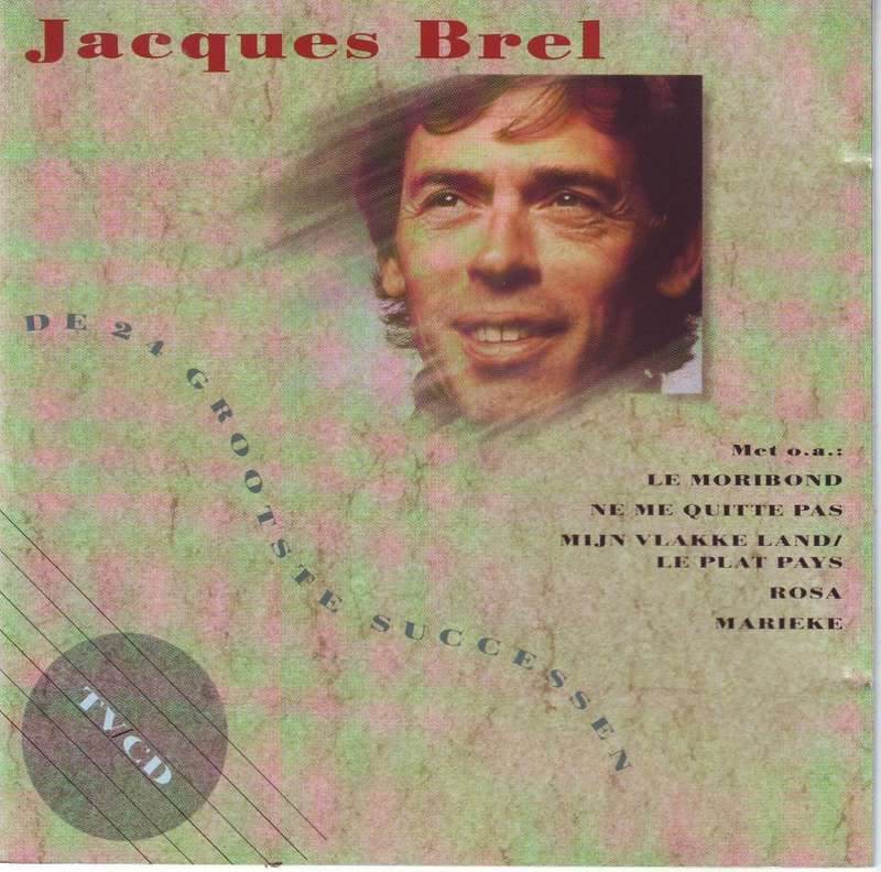 JACQUES BREL - De 24 grootste successen (CD) 837 297-2 EX (FREE BULK SHIPPING)