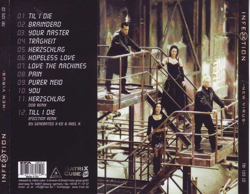INFEKKTION - New virus (CD) TRI 105 CD EX