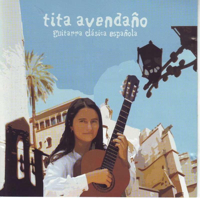 TITA AVENDANO - Guitarra clasica espanola (CD) E.I. 246-CD NM (R25 SALE)