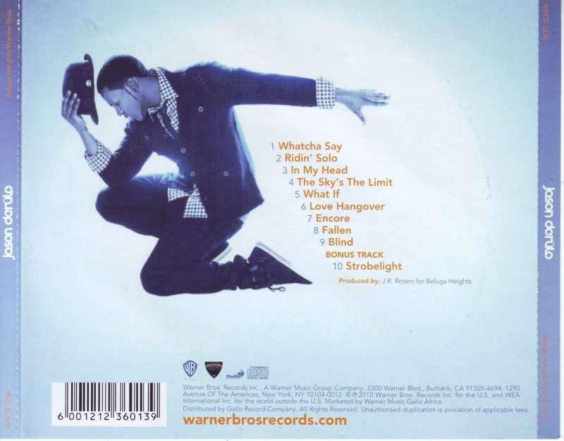 JASON DERULO - Jason Derulo (CD) WBCD 2236 NM-