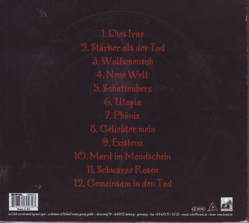 MANTUS - Fremde welten (CD, digipak) tri 133 cd EX