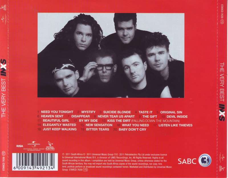 INXS - The very best (CD) STARCD 7639 NM