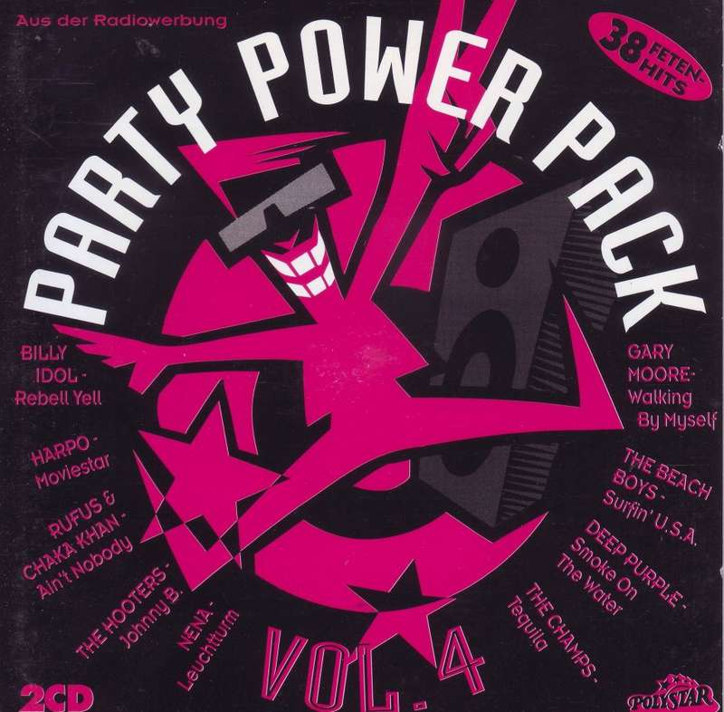 PARTY POWER PACK VOLUME 4 - Compilation  525 576-2 VG+/VG