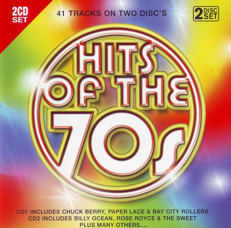 HITS OF THE 70`S - Compilation (double CD) AMU004 NM