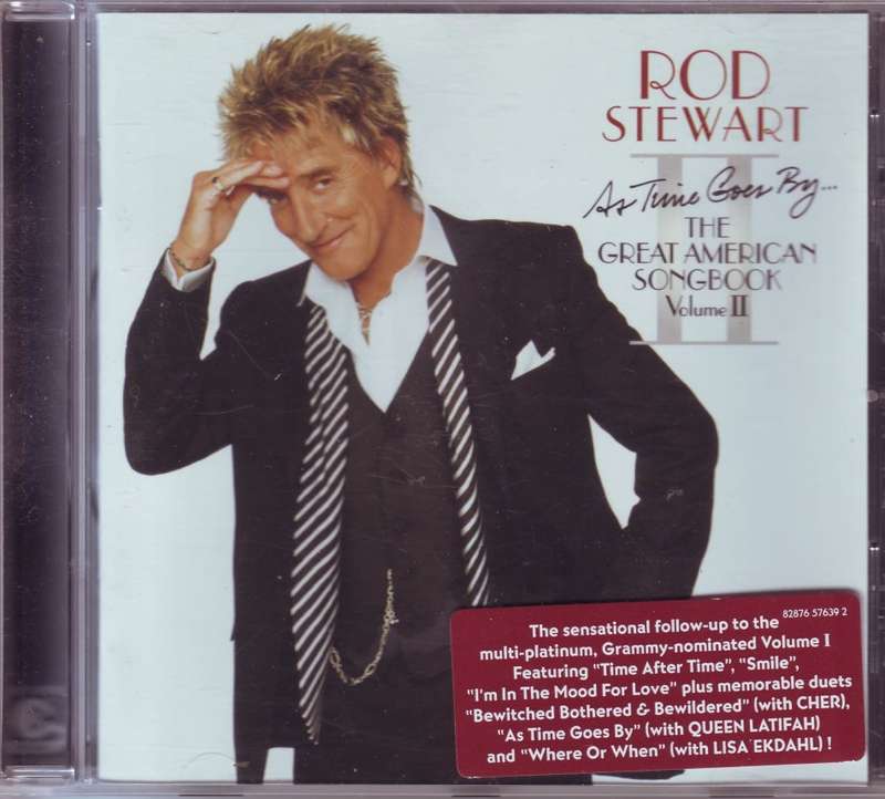 ROD STEWART - As Time Goes By The Great American Songbook Vol 2 (CD) 82876 57639 2 NM