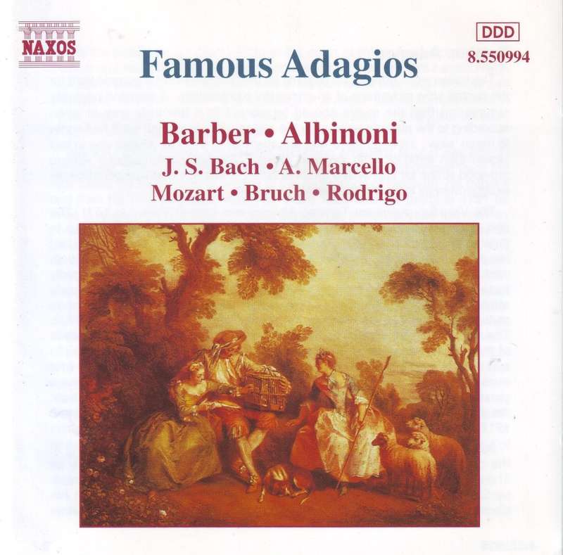 FAMOUS ADAGIOS - Compilation (CD) 8.550994 VG+ (R25 SALE)