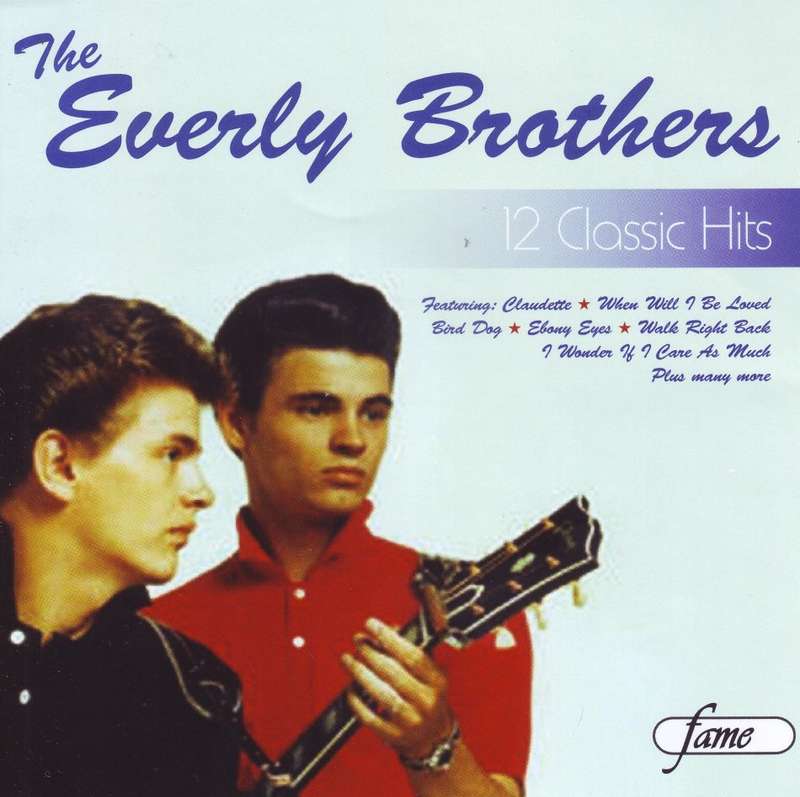 THE EVERLY BROTHERS - 12 classic hits (CD) PEF1068 NM
