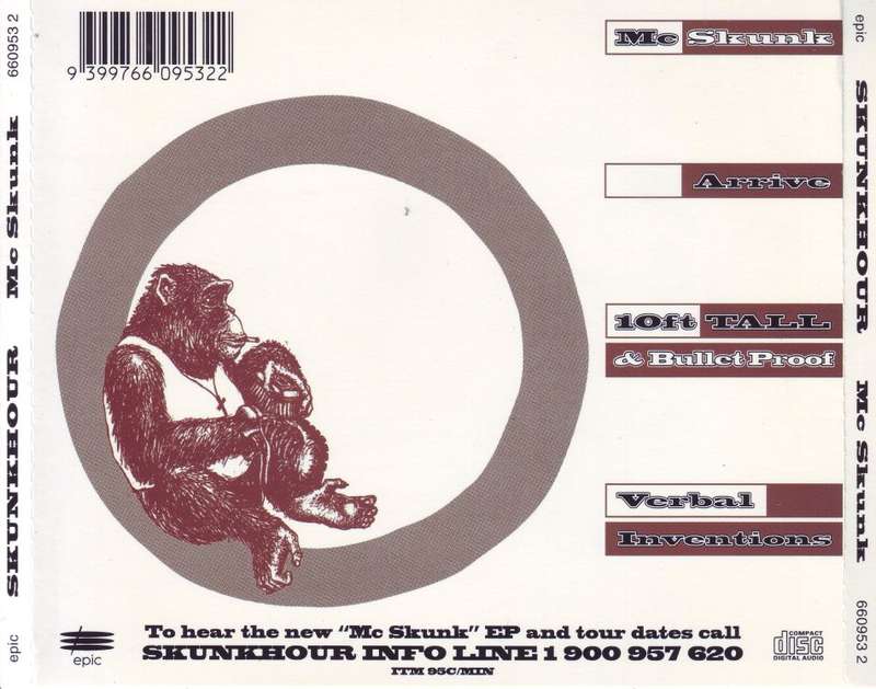 SKUNKHOUR - Mc Skunk (CD, EP) 660953 2 NM