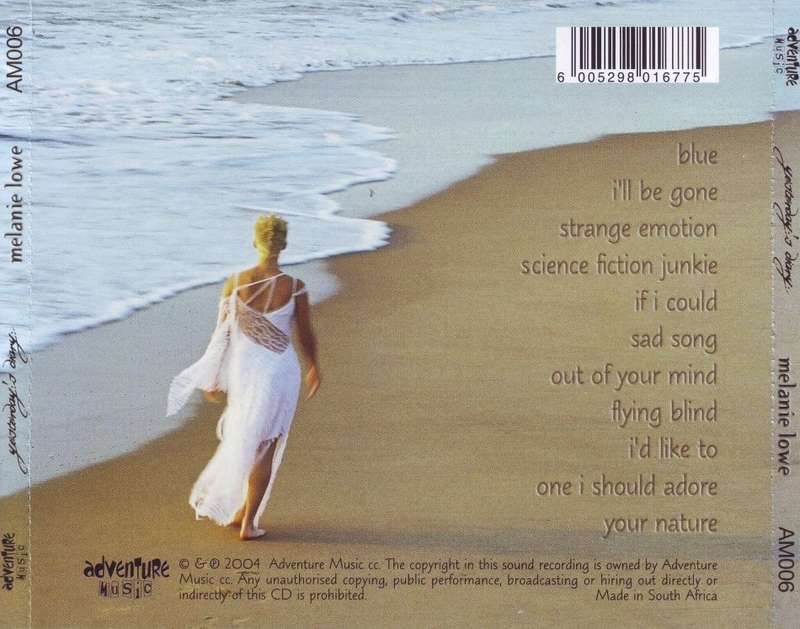 MELANIE LOWE - Yesterday`s diary (CD, signed) AM006 VG+