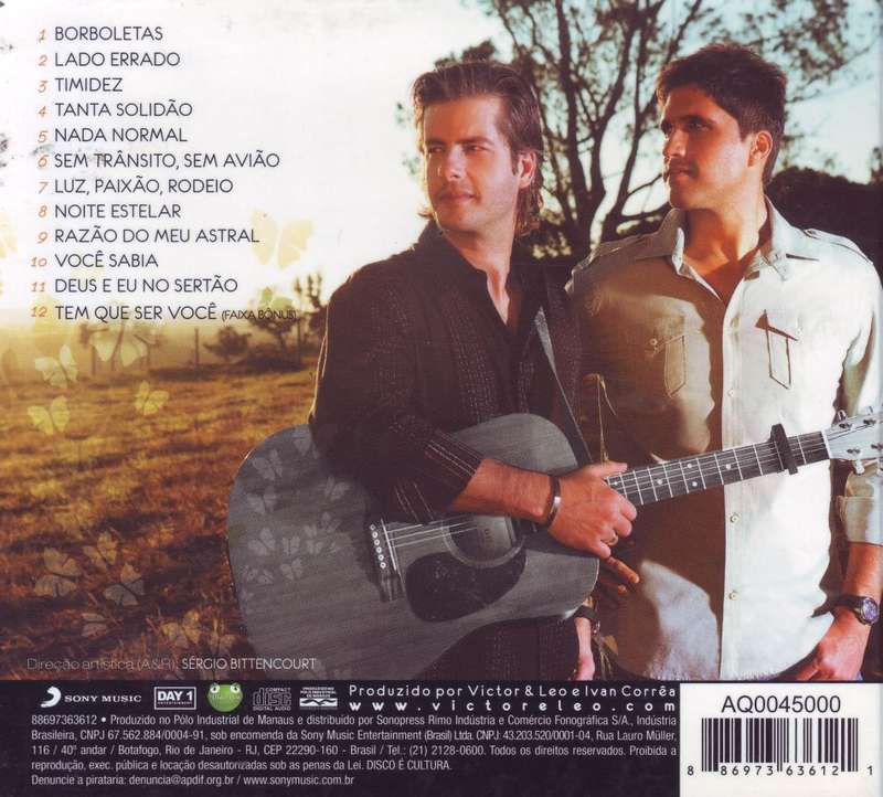 VICTOR AND LEO - Borboletas (CD, digipak) 88697363612  NM- (R25 SALE)