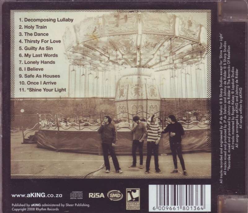 aKING - Dutch courage (CD, crack in super jewel case) RR 087 EX