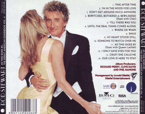 ROD STEWART - As Time Goes By The Great American Songbook Vol 2 (CD) CDJAY (CF) 220 NM-