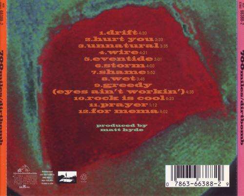 700 MILES - Dirtbomb (CD) 07863 66388-2 NM-