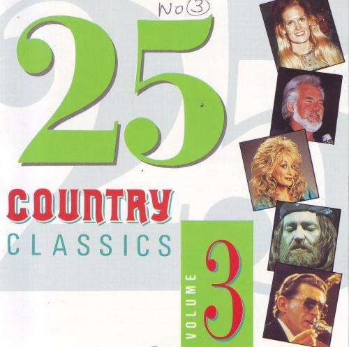25 COUNTRY CLASSICS VOLUME 3 - Compilation (CD) VAR011 VG+