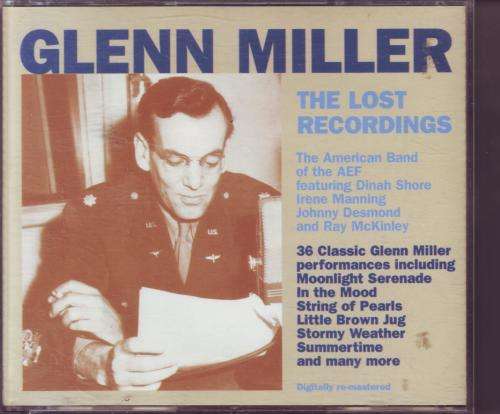 GLENN MILLER - The lost recordings (double CD, fatbox) CDHD 401/2 VG+