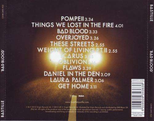 BASTILLE - Bad blood (CD) CDVIR (WF) 922 NM