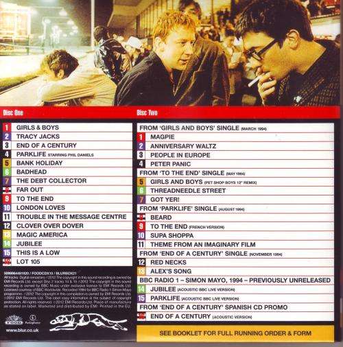 BLUR - Parklife (double CD, box set, special edition) FOODCDX10 NM