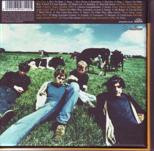 BLUR - Leisure (double CD, box set, special edition) FOODCDX6 NM
