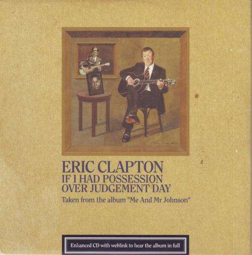 ERIC CLAPTON - If I Had Possession Over Judgement Day(CD single, cardsleeve, enh)  EX