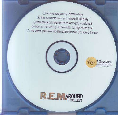 R.E.M. - Around the sun (CD, small sticker on disc) WBCD 2079 NM-