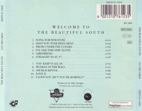 THE BEAUTIFUL SOUTH - Welcome to the beautiful south (CD) MMTCD 1909 VG+