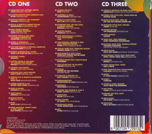 DANCE ANTHEMS 2014 - Compilation (3 CD set, teeth broken) CDJUST680 NM