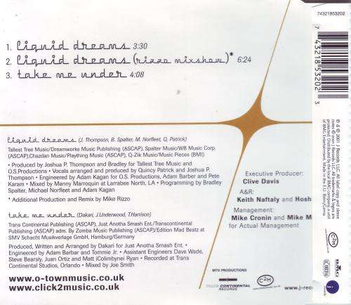 O-TOWN - Liquid dreams (CD single, CD 1) 74321853202 VG+