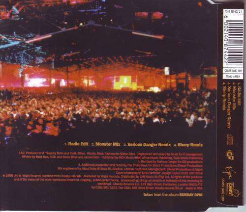 FAITHLESS - God Is A DJ (CD single) CDVIS (WS) 109 VG+