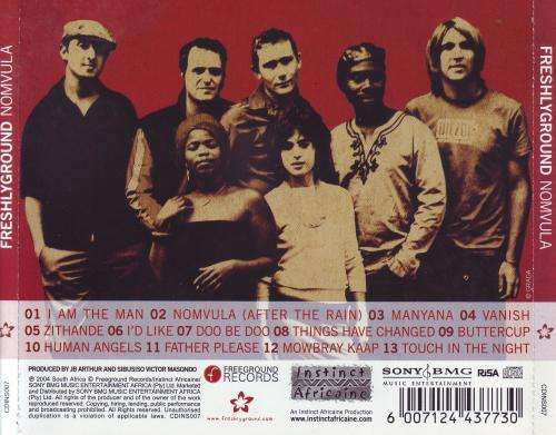 FRESHLYGROUND - Nomvula (CD) CDINS007 VG+