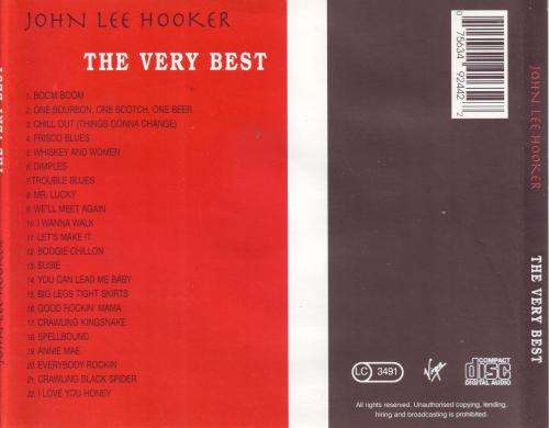JOHN LEE HOOKER - The very best (CD, unofficial?)