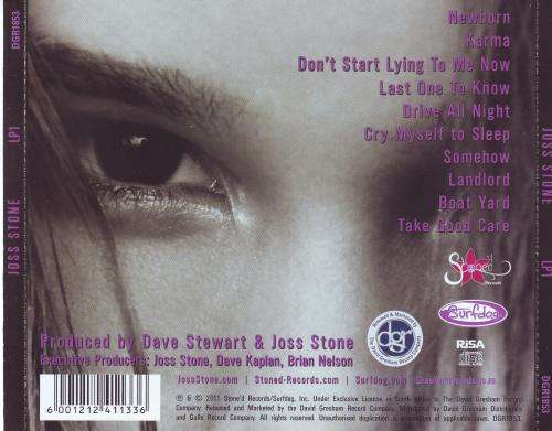 JOSS STONE - LP1 (CD) DGR1853 NM-