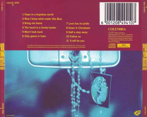 PAUL YOUNG - The crossing (CD) CDCOL 3794 K NM-