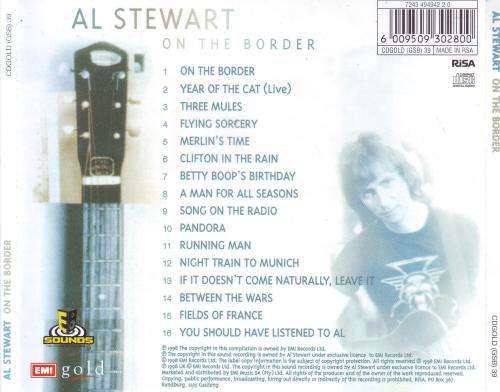 AL STEWART - On the border (CD) CDGOLD (GSB) 39 VG+