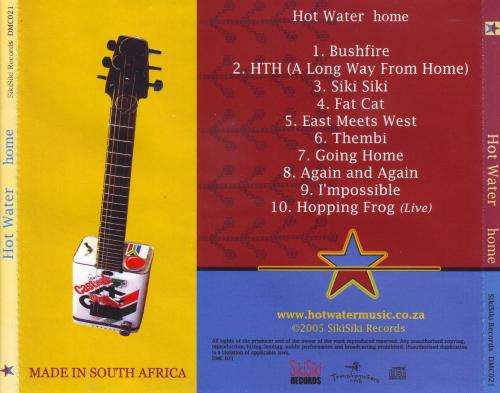 HOT WATER - Home (CD, pages of booklet stuck together) DMC021 VG