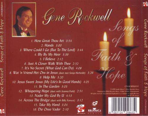 GENE ROCKWELL - Songs of faith & hope (CD) CDVAT(WB)6045 EX