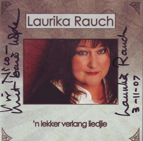 LAURIKA RAUCH - `n lekker verlang liedjie (CD) LRP2 NM-