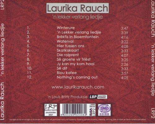 LAURIKA RAUCH - `n lekker verlang liedjie (CD) LRP2 NM-