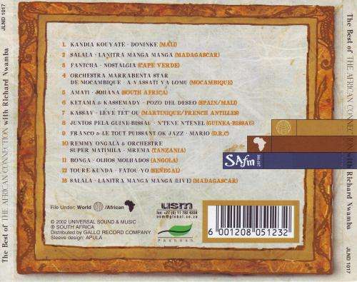 RICHARD NWAMBA - The Best Of The African Connection (CD) JLND 1017 NM-