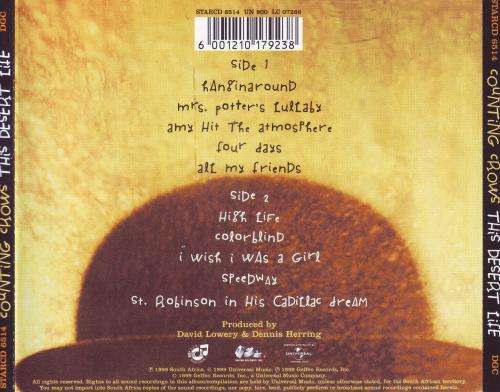 COUNTING CROWS - This desert life (CD) STARCD 6514 NM-