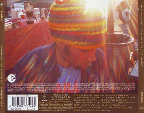 BEN HARPER - Diamonds on the inside (CD) CDVIR (WF) 650 VG+