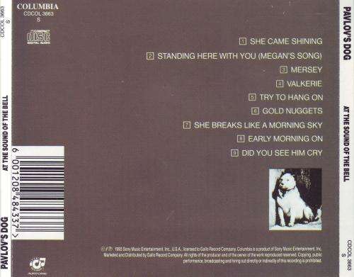 PAVLOV`S DOG - At the sound of the bell (CD) CDCOL 3663 S NM