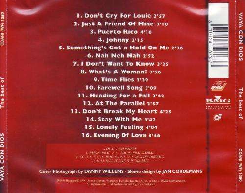 VAYA CON DIOS - The best of (CD) CDARI (WF) 1280 EX