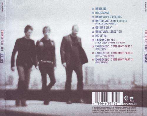 MUSE - The resistance (CD) 825646874347 NM-